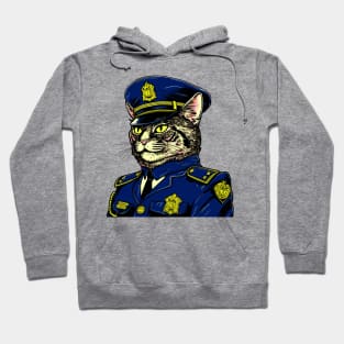 Feline Officer Hoodie